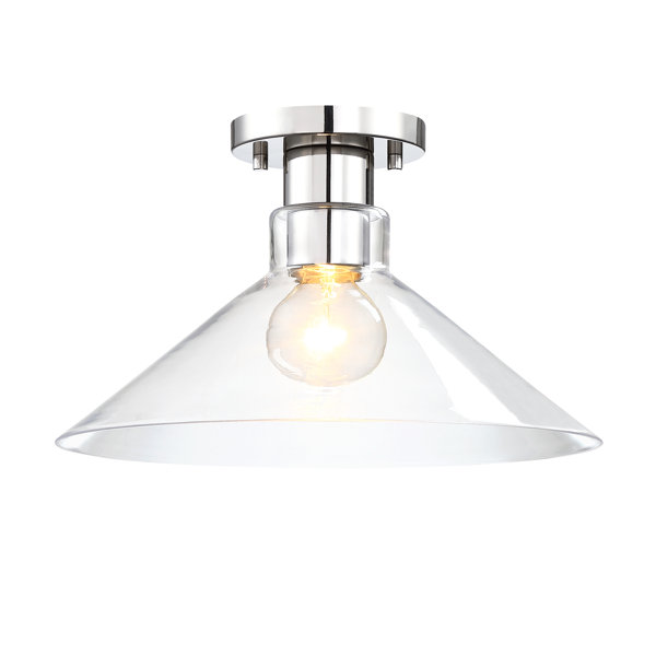 Breakwater Bay Ardis Glass Semi Flush Mount Reviews Wayfair